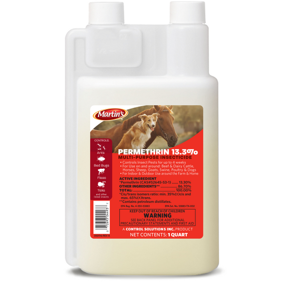 Martin's Permethrin 13.3% Insecticide Qt.