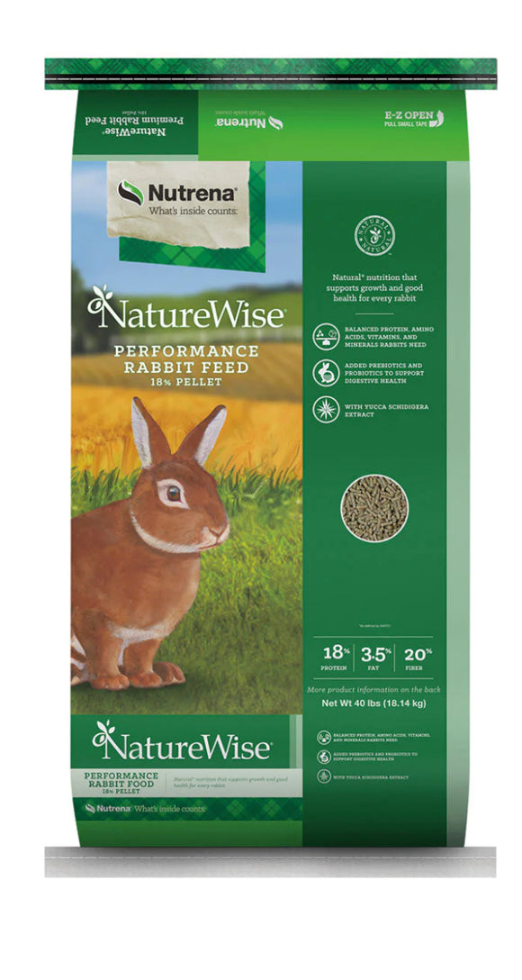 NatureWise 18% Performance Rabbit Feed