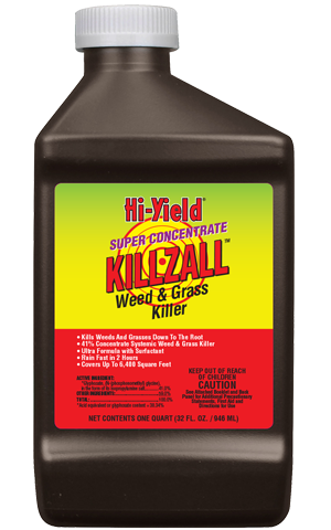 Hi Yield Super Concentrate Kill Zall Weed Killer 32oz