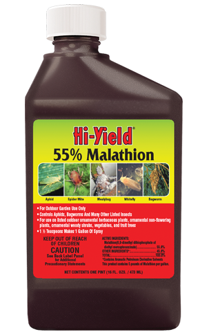 Hi Yield 55% Malathion Spray 16 Oz