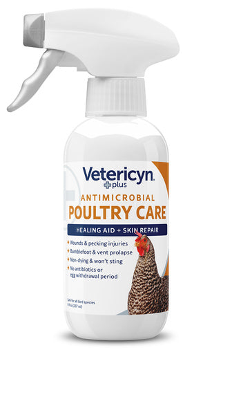 VETERICYN PLUS ANTIMICROBIAL POULTRY SPRAY 8oz
