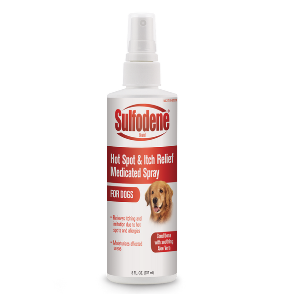 Hot Spot & Itch Relief Medicated Spray for Dogs