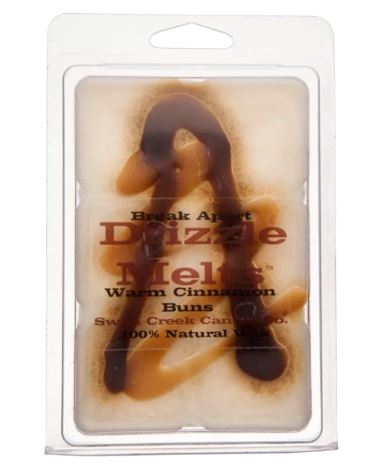 Swan Creek Candle Break-Apart Drizzle Melts Warm Cinnamon Buns