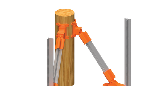 Dare Lockjawz Wood Post Corner Brace Kit
