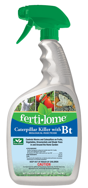 Ferti-lome Caterpillar Killer Spray with Bt Biological Insecticide RTU