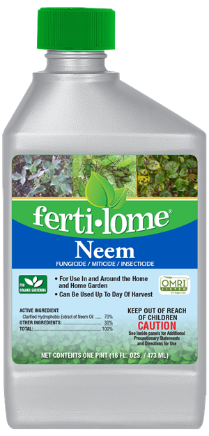 Ferti-lome Neem Fungicide Miticide and Insecticide ORMI Listed
