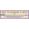 Weaver Comfort Grip Pig Whip