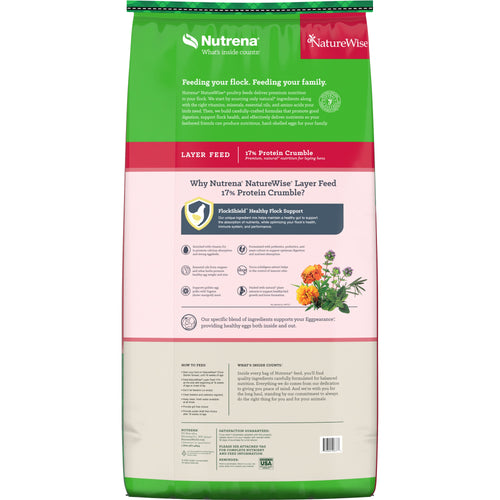NatureWise® 17% Protein Layer Crumble Poultry Feed