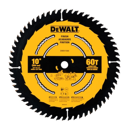 DeWalt 10 in. 60T Finish Circular Saw Blade