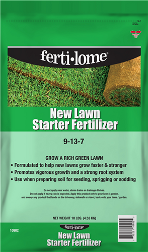 Ferti-lome NEW LAWN STARTER FERTILIZER 9-13-7