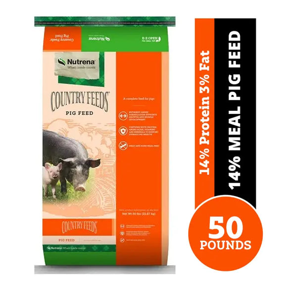 Nutrena Country Feeds Pig Feed 14% Meal