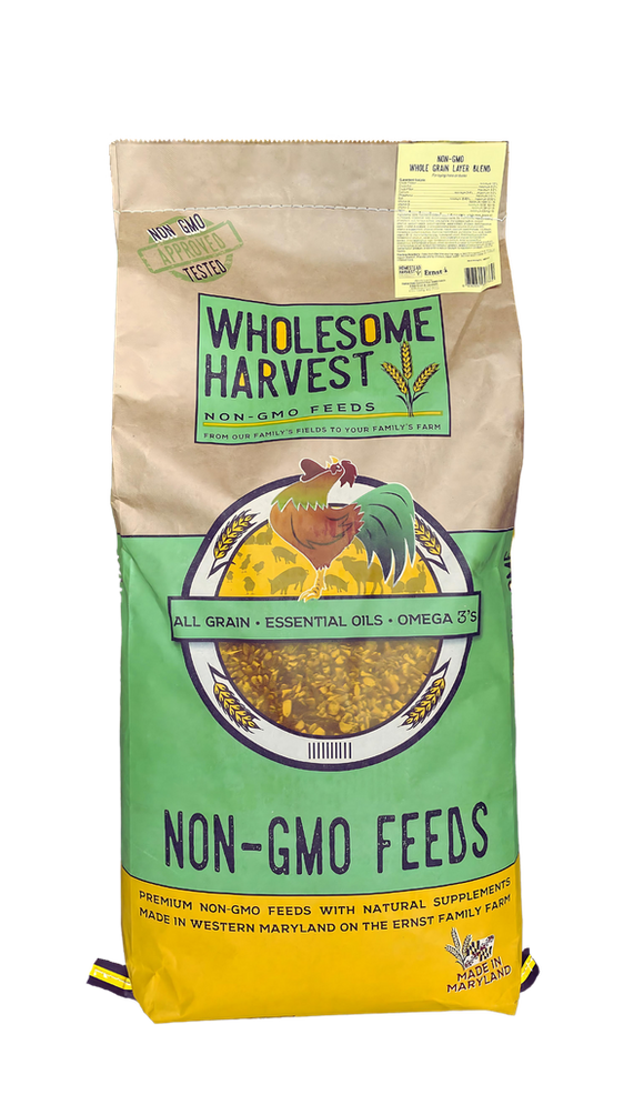 Wholesome Harvest Non GMO 16% Whole Grain Heritage Hog Feed