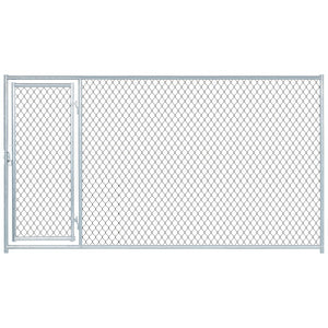 Alligator Brand 10' x 6' Kennel Panel W/Gate  ECO-612