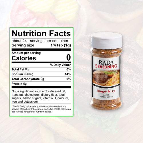 Rada Cutlery Burger & Fry Seasoning
