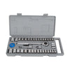 Vulcan SAE & Metric Socket Set Carbon Steel 1/4 & 3/8 Drive