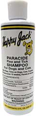 Happy Jack Paracide Flea & Tick Shampoo 8 oz