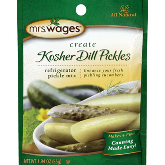 Mrs. Wages Kosher Refrig Pickle Mix 1.94oz