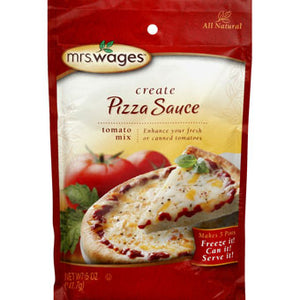 Mrs. Wages Pizza Sauce Tomato Mix 5 oz
