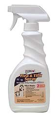 Zodiac Flea & Tick Spray for Dog, Puppies, Cats and Kittens 16oz