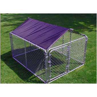 STEPHENS PIPE & STEEL SOLID KENNEL ROOF & FRAME 10' X 10'