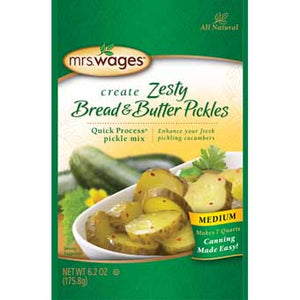 Mrs. Wages Zesty Bread & Butter Pickles Mix 6.2oz