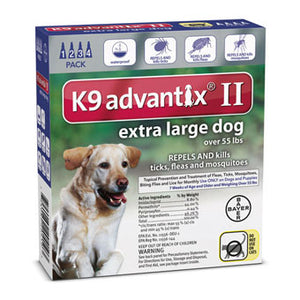 Advantix II Flea & Tick Prevention & Treatment Extra Large Dogs over 55lb