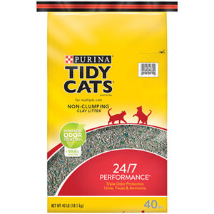 Tidy Cats 24/7 Performance Conventional Cat Litter 40lb