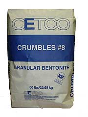 CETCO GRANULAR BENTONITE (VOLCLAY) 50 LB