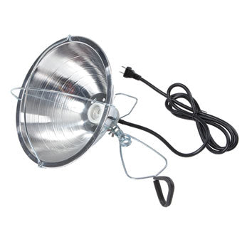 BROODER REFLECTOR LAMP WITH CLAMP 10.5