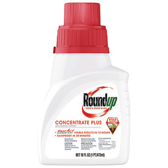 ROUNDUP WEED & GRASS KILLER CONCENTRATE PLUS 1 PINT