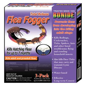 Bonide Total Release Flea Fogger 6oz pack of 3