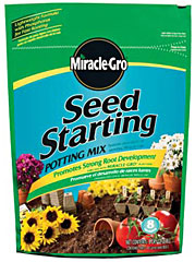 MIRACLE-GRO SEED STARTING POTTING MIX 8 QT
