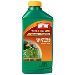 ORTHO WEED-B-GON MAX + CRABGRASS CONTROL CONCENTRATE 40 OZ