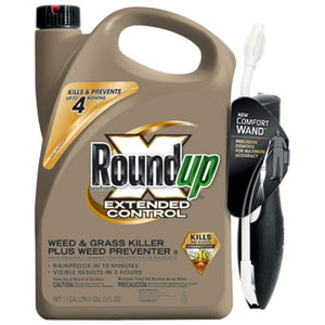ROUNDUP EXTENDED CONTROL WEED & GRASS KILLER WITH COMFORT WAND RTU 1.1 GAL