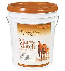 LAND O LAKES MARES MATCH FOAL MILK REPLACER 20 LB