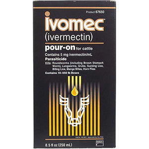 IVOMEC POUR-ON FOR CATTLE 250 ML