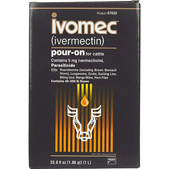 IVOMEC POUR-ON FOR CATTLE 1L