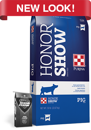 Purina Show Chow Muscle & Fill 719 Hog Feed