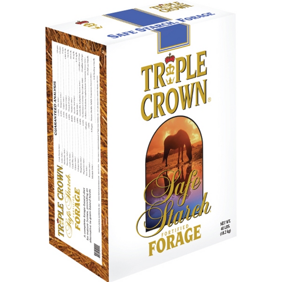 TRIPLE CROWN SAFE STARCH FORAGE FOR HORSES 40 LB