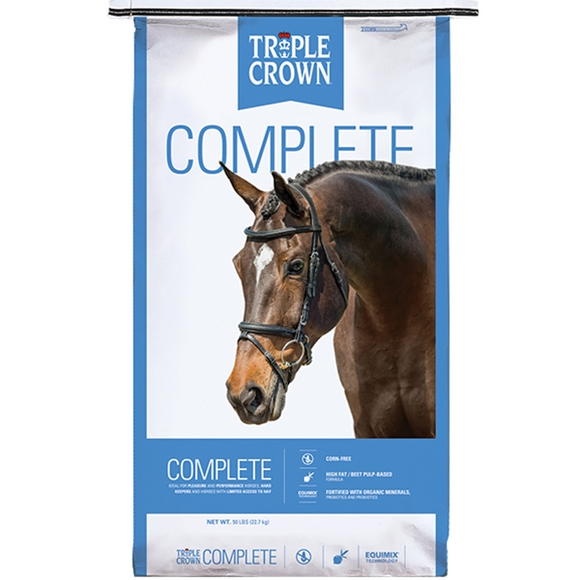 TRIPLE CROWN COMPLETE TEXTURED HORSE FEED 50 LB