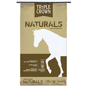 TRIPLE CROWN NATURALS PELLETED HORSE FEED 50 LB
