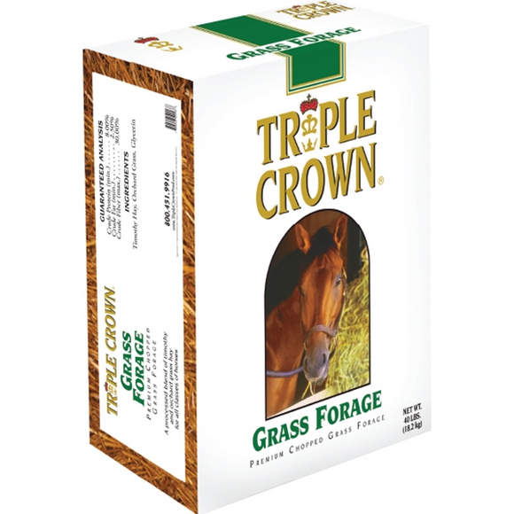 TRIPLE CROWN GRASS FORAGE FOR HORSES 40 LB