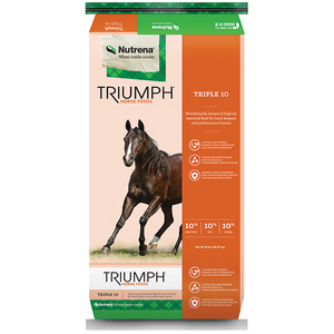 TRIUMPH TRIPLE 10 TEXTURED HORSE FEED 50 LB