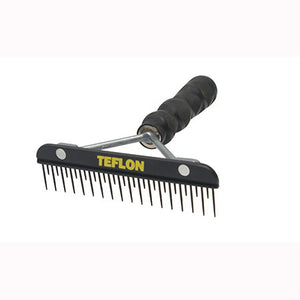 6″ Teflon Fluffer Comb w/Grip