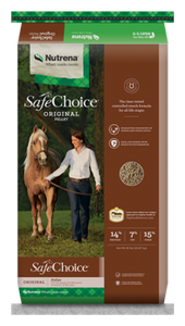 Nutrena SafeChoice Original Horse Feed 50Lb
