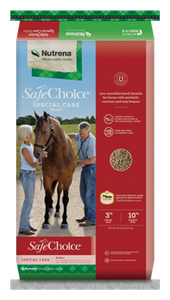Nutrena SafeChoice Special Care Horse Feed, 50 lbs