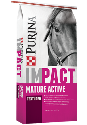 Purina Impact Mature Active 10-10 Textured 50lb